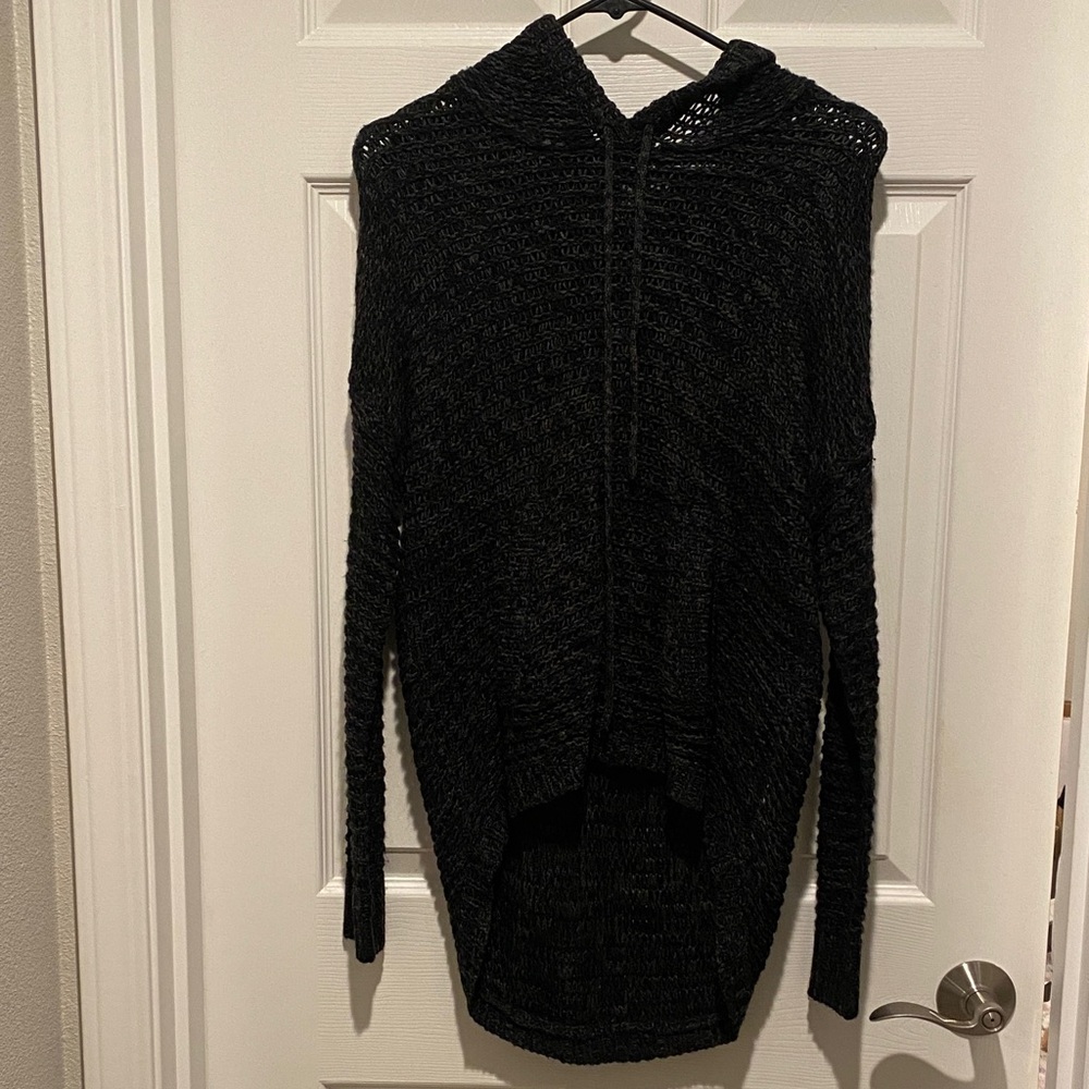 Quinn Black Cowl Neck Sweater